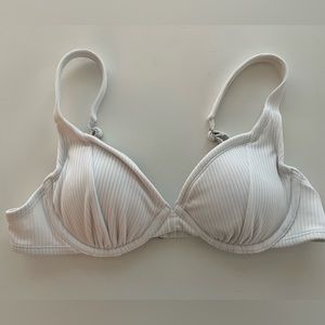 Xhileration White Bikini Top Small NWOT